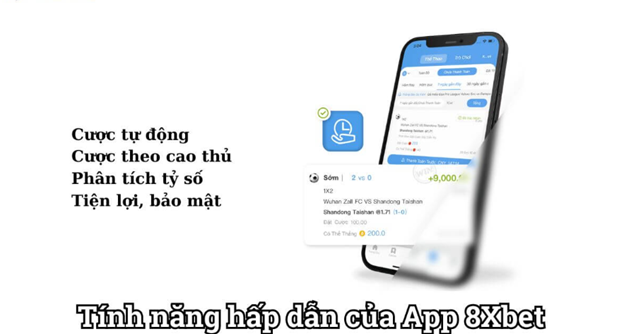 Các tính năng hấp dẫn trên App 8xbet giúp người chơi trải nghiệm cá cược mọi lúc mọi nơi.